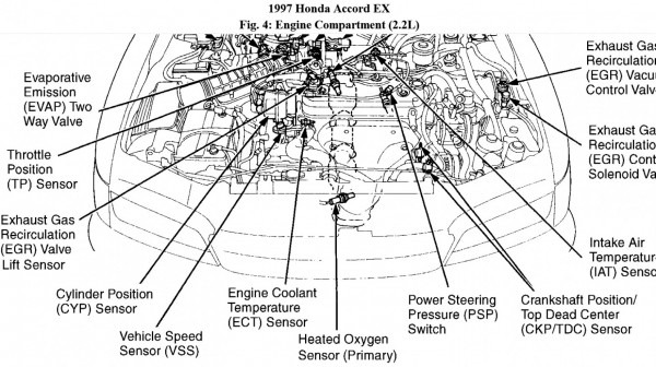 99 Accord Engine Diagram