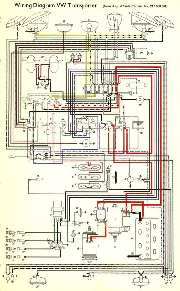 1967 Bus Wiring Diagram