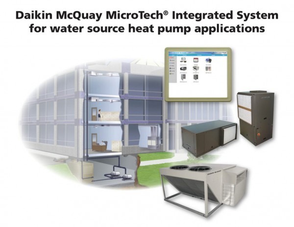 Integrated System For Water Source Heat Pump Applications