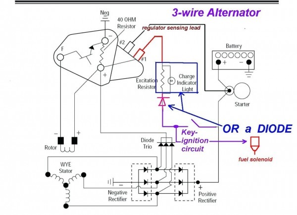 Delco Remy Generator Wiring Circuit
