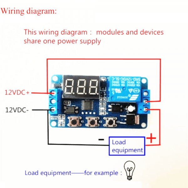 12v Timer Switch Wiring Diagram