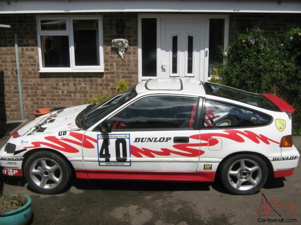 Honda Crx Challenge Car  Excellent Classic Track Toy Or Racecar