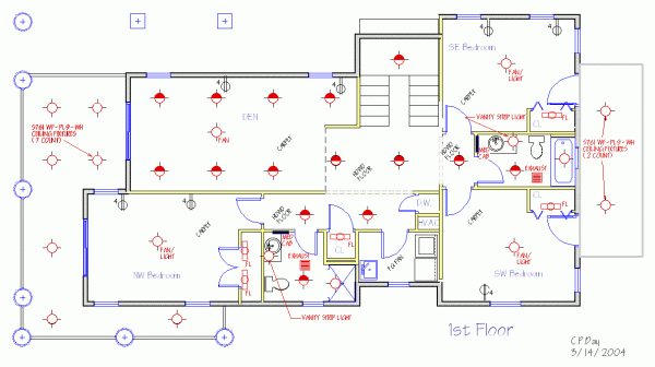 Electrical Floor Plan Uk