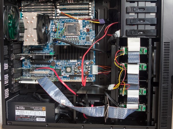 Hacking The Hp Z800 Xeon Motherboard Into A Standard Case