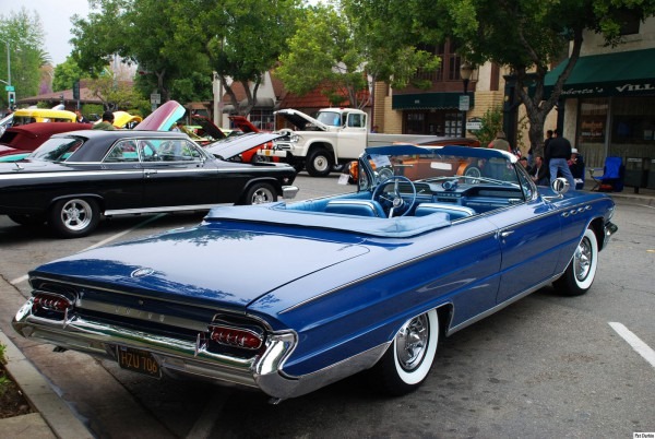 1961 Buick Electra 225 Convertible With Top Down