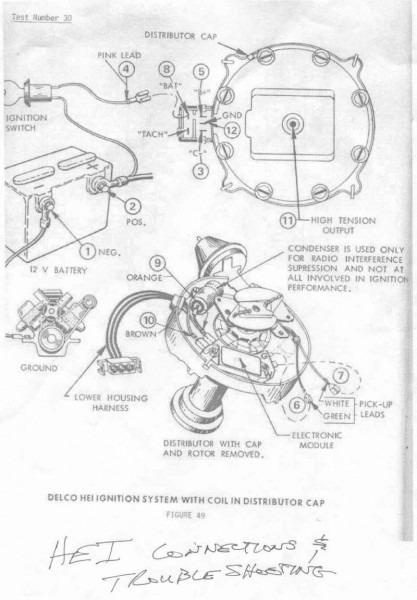 Chevy 350 Distributor Wiring Diagram