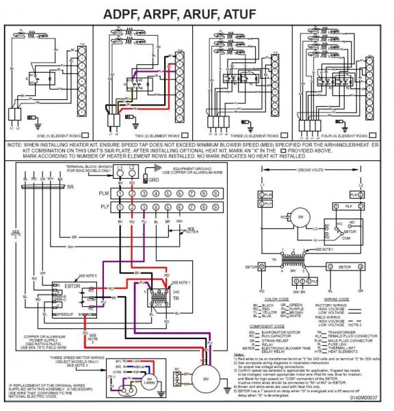 Goodman Aruf Wiring Diagram