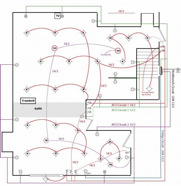 Wiring Diagram For A 3 Bedroom House