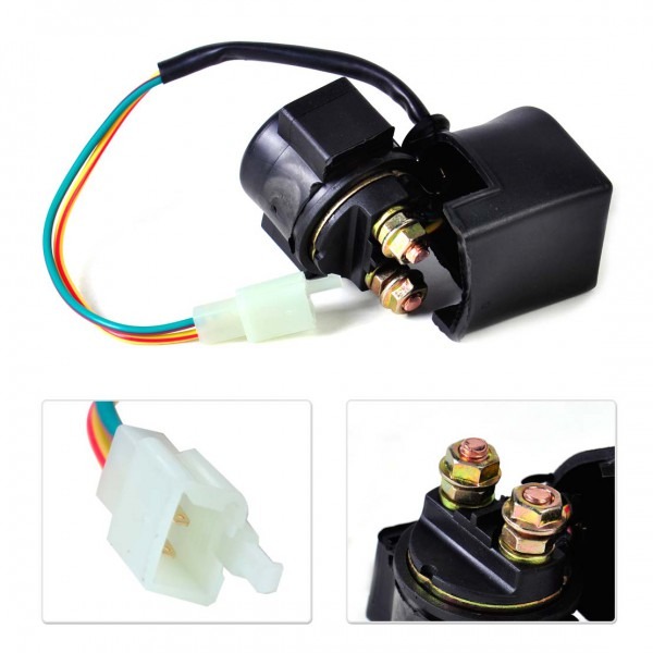 Dwcx New Starter Solenoid Relay For Atv Scooter 70cc 150 250cc