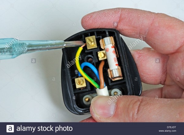 Man Wiring English 3 Pin 13 Amp Plug