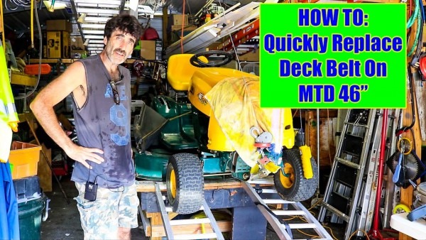Yard Man 46  Mtd Tractor Deck Belt Replacement; Quick! Mib Version