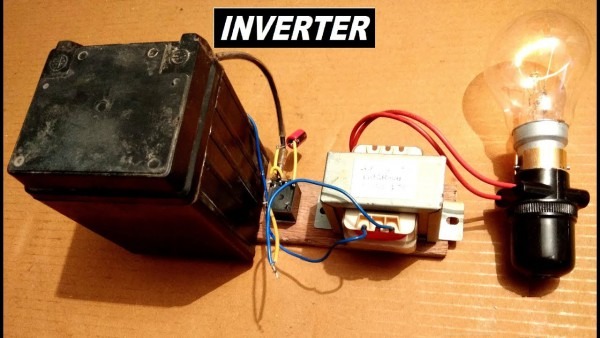 Simplest Inverter Ever 12v To 220v Ac