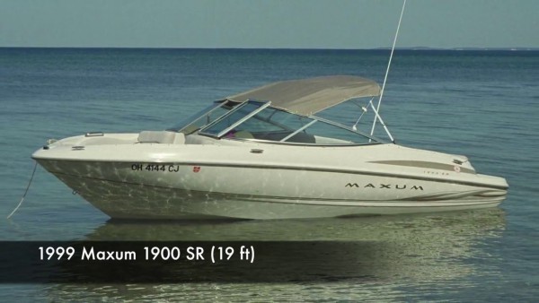 1999 Maxum 1900 Sr Boat