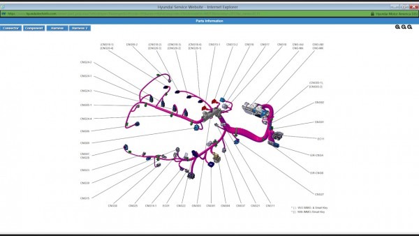 Hyundai Wiring Diagrams 2011 On