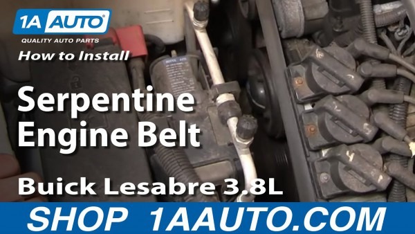 How To Replace Serpentine Belt 00