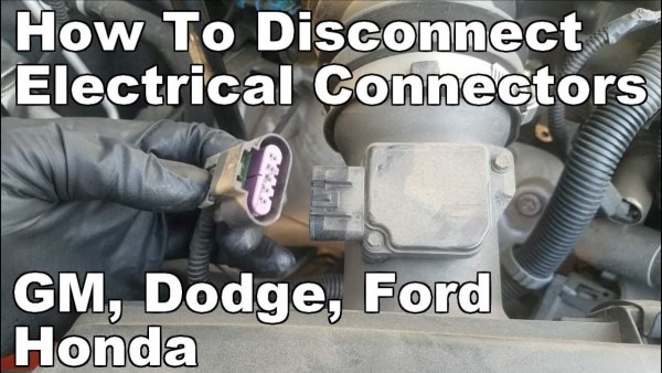 How To Disconnect Electrical Connectors Gm Chevy, Dodge Chrysler
