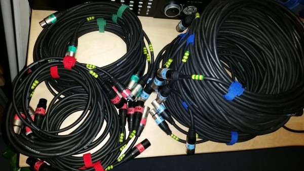 My Xlr Microphone Cable Labeling System