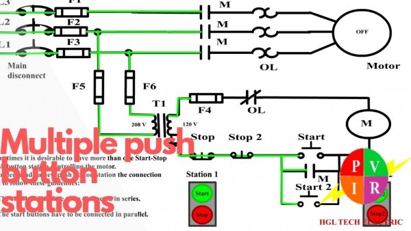 Push On Start Stop Wiring Diagram