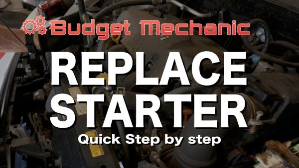 Replace The Starter On A Toyota Echo Yaris