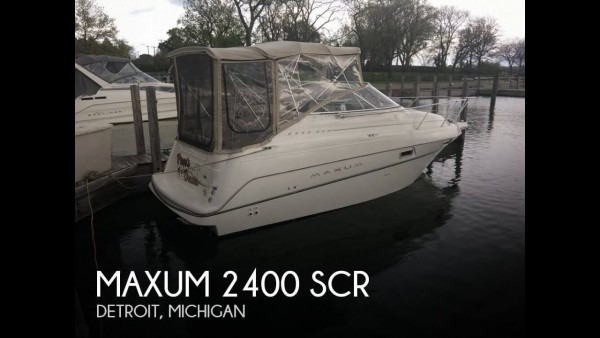 Unavailable] Used 1999 Maxum 2400 Scr In Detroit, Michigan