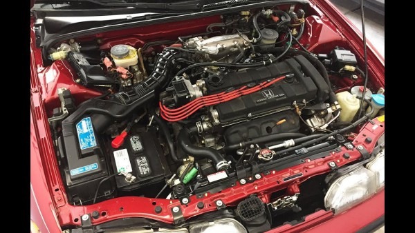 Quick Before & After  1992 Integra Gs Engine Bay Cleanup