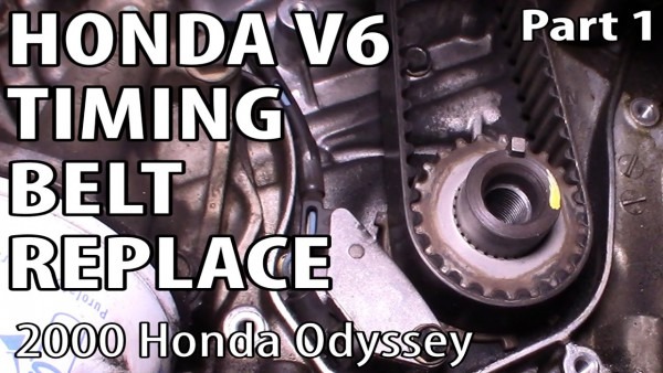 Honda Accord Odyssey Element V6 Timing Belt Replacement Part 1