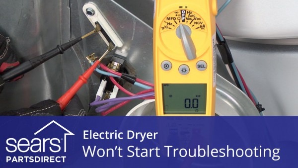 Dryer Won't Start  Troubleshooting Electric Dryer Problems