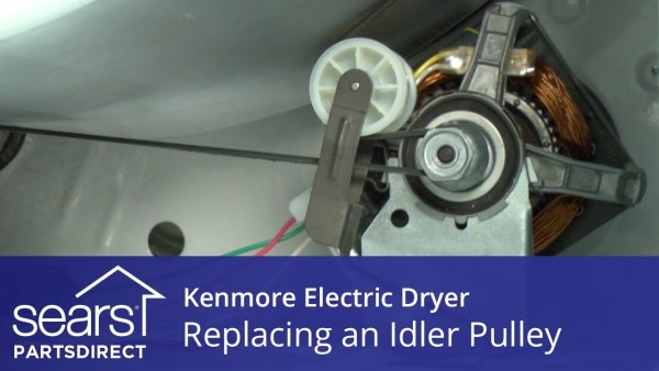 How To Replace A Kenmore Electric Dryer Idler Pulley