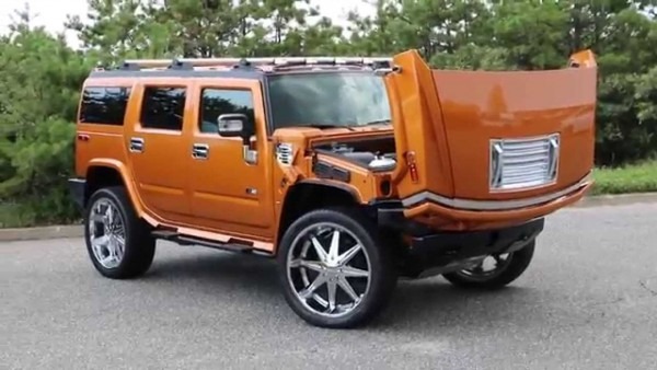 We Be Autos Reviews A 2006 Hummer H2 Special Edition~fusion Orange