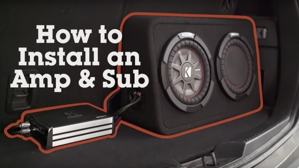 How To Install An Amp And Sub In Your Car