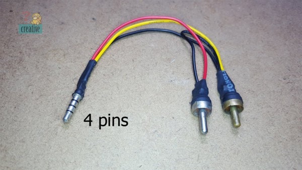 Connect 3 5 Mm Headphone (4 Pins) To Stereo Audio Jack