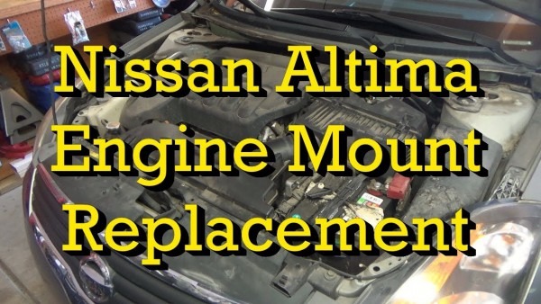 Nissan Engine Mount (motor Mount) Diagnosis And Replacement 2007