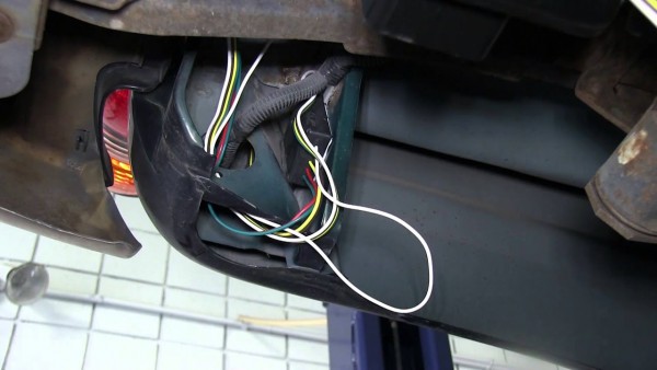 Installation Of A Trailer Wiring Harness On A 2001 Toyota Tacoma
