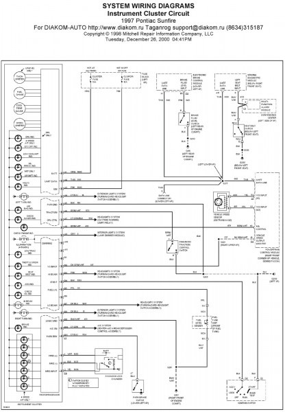 2002 Pontiac Sunfire Headlight Wiring Diagram