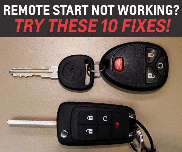 Remote Start Not Working  10 Things To Check