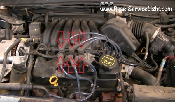Diy, Replace The Ignition Coil On Ford Taurus 2001 â Reset Service