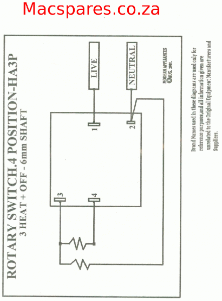 Stove Switch Wiring Diagrams