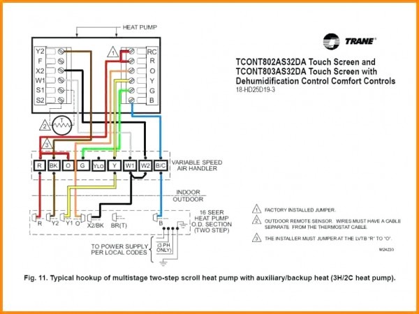 Digital Thermostat Wiring Diagram Ruud