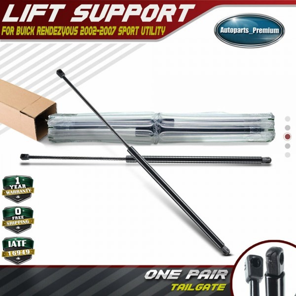 Set Of 2 Tailgate Rear Hatch Lift Supports Strut For Buick