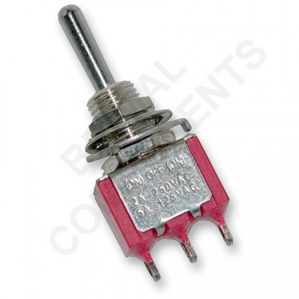 Mini Toggle Switch Spdt (on)