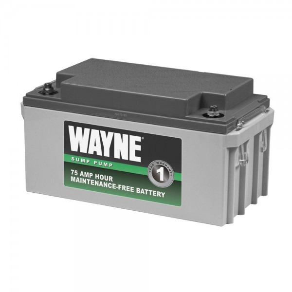 Wayne 75 Amp Hour Maintenance