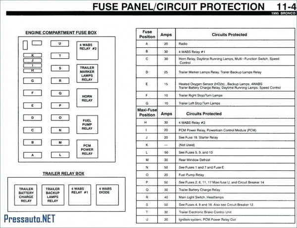 2014 Ford Fusion Fuse Diagram
