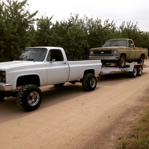 81 Chevy K20 4x4 Weld Wheels Swampers