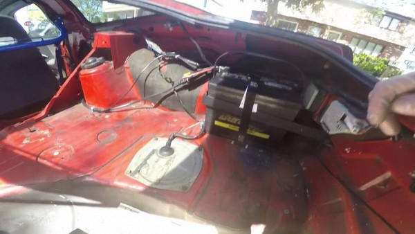 Project 240sx Build Battery Relocation Mod To The Trunk Quick