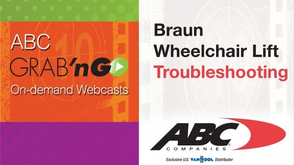 Gg019 Grab'ngo  Braun Wheelchair Lift