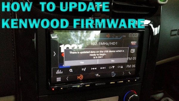 Update Kenwood Firmware