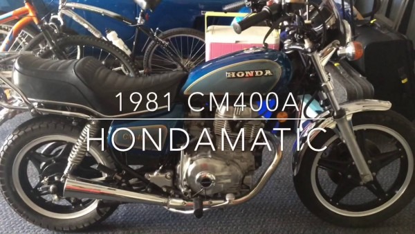1981 Cm400a Hondamatic