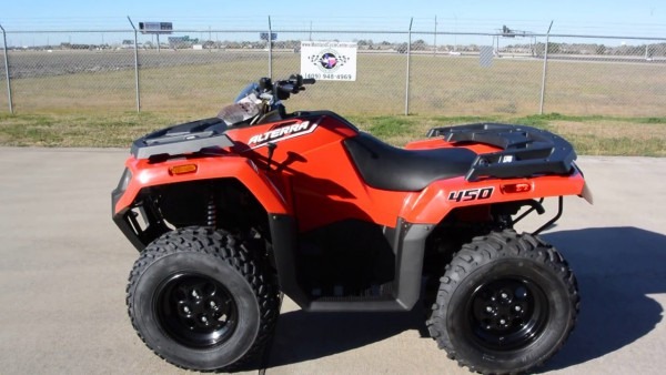 $6,199  2016 Arctic Cat Alterra 450 4x4 Red Overview And Review