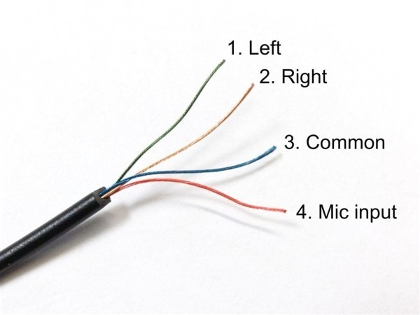 Headphone Plug Wiring Diagram