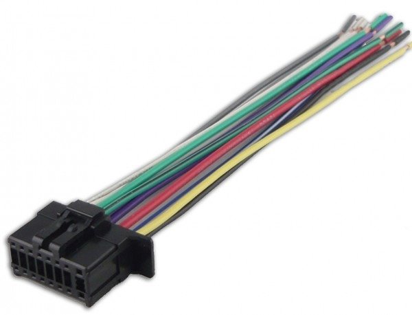 thumbnail image 2 of Harmony Audio Compatible With Pioneer DEH-2500UI Aftermarket Stereo Radio Receiver Replacement Wire Harness 2 of 14